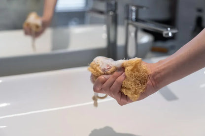 【切って使える万能スポンジ】天然へちまスポンジ　mana.