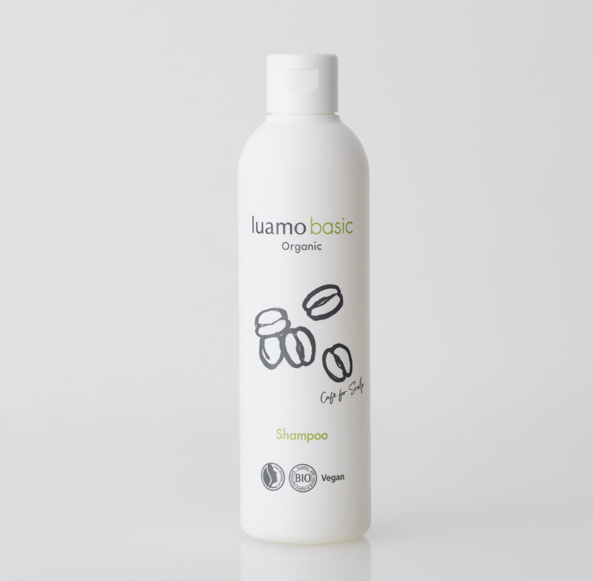 【ルアモ ベーシック】シャンプー 敏感な頭皮もケア 250ml　NATRUE認証取得