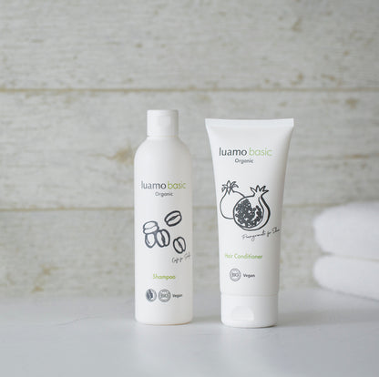 【ルアモ ベーシック】ヘアコンディショナー ロングヘアもサラサラに！ 200ml　NATRUE認証取得