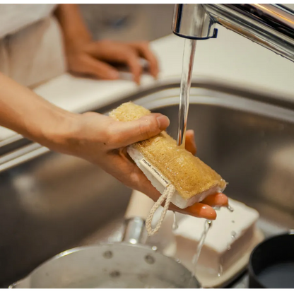 【地球に優しい】自然素材のキッチンスポンジ <3個セット> mana.