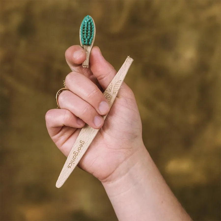 georganics ビーチウッドトゥースブラシ（BPAフリー） ソフト