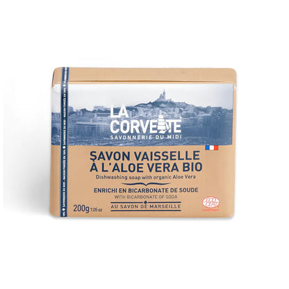 La Corvette【手肌と環境にやさしい食器用石鹸】ディッシュウォッシングソープ アロエベラ 200g