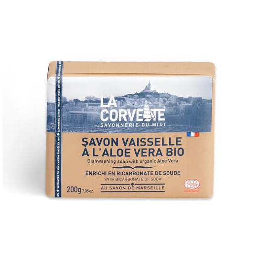 La Corvette【手肌と環境にやさしい食器用石鹸】ディッシュウォッシングソープ アロエベラ 200g