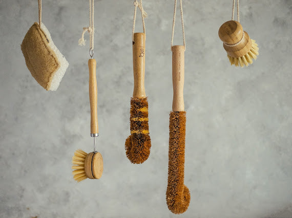 【地球に優しい】自然素材のキッチンスポンジ <3個セット> mana.