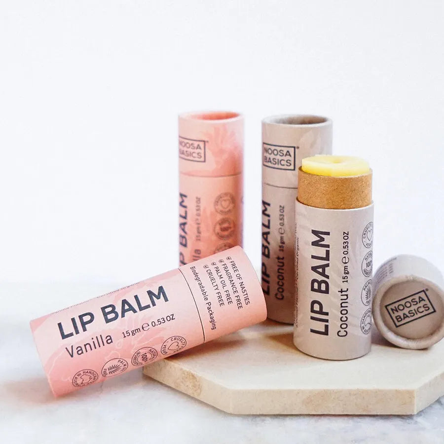 【Veganナチュラル＆無添加】Noosa Basics リップバーム 15g バニラ