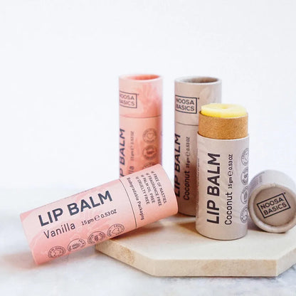 【Veganナチュラル＆無添加】Noosa Basics リップバーム 15g バニラ