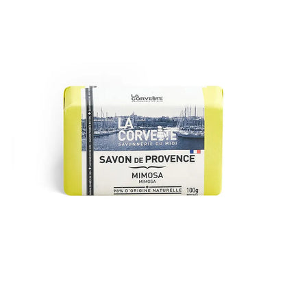 La Corvette 植物性フレグランスソープ サボン・ド・プロヴァンス 100g ミモザ