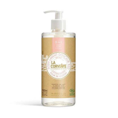 La Corvette 3in1クレンジング・ビオ 500mL コットンフラワー