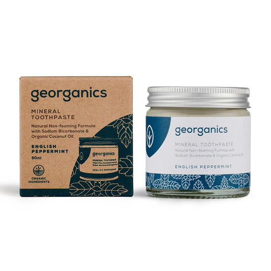 georganics トゥースペースト 60mL イングリッシュペパーミント