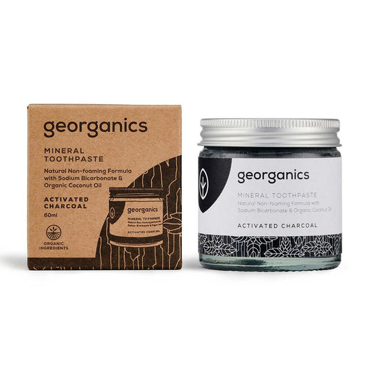 georganics トゥースペースト 60mL アクティベイティッドチャコール