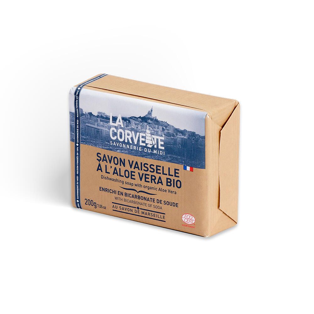 La Corvette【手肌と環境にやさしい食器用石鹸】ディッシュウォッシングソープ アロエベラ 200g